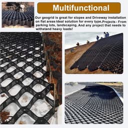 Grind Stabilisatie Grids - Bodem Stabilisator Erosie Controle - Pad Aanleg - Heavy Duty Ontwerp - 40 x 40 cm — thumbnail 3