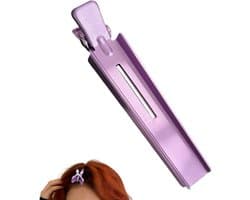 Haarspelden Dames - Metalen Klemmen - Haar Stylen - Zonder Sporen - 10 cm - Blauw Roze Zwart Paars