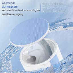GELLDG 2 Stuks Waszakken - Schuhwaschbeutel - 21x41cm - 3D Netstructuur voor Intensieve Reiniging - Geschikt voor Meeste Schoenmodellen tot EU46 - Polyester - Met Verborgen Rits — thumbnail 5