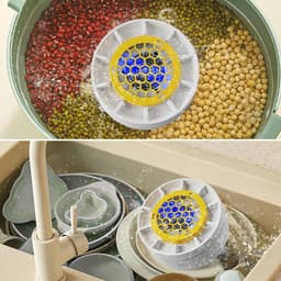 Fruitwasser Apparaat - Groente Reiniger - Efficiënt Schoonmaken - Draadloos Draaibaar - 1800 mAh Batterij - Wit — thumbnail 4