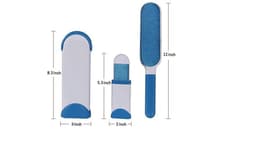 Haarverwijderaar voor Kleine Hond en Kat, Geen navullingen en geen afval, Verbeterde herbruikbare Huisdierhaarverwijderingsborstel, Huishoudhulp (Blauw) — thumbnail 2