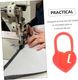NOLITOY 300 Stuks Markeer Gesp Markeerringen Vergrendeling Clips Steek Naald Clips Haak Veiligheid Flexibele Steekhouders Haak Clips Breien Breinaald Clip Markeerstift Plastic Garen — thumbnail 5