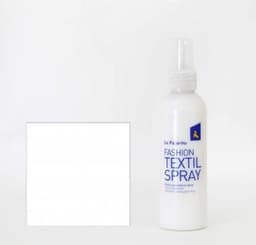 La Pajarita textielverf spray 100ml kokos wit voor knutselen. — thumbnail 2