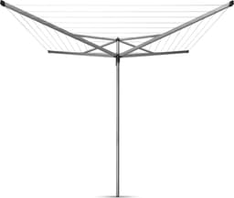 Brabantia Essential Droogmolen - met Betonanker - 40 m - Metallic Grey — thumbnail 5