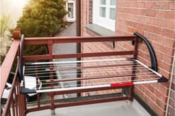 Balkondroger Vileda Sunstet Rek - hanger voor klein ondergoed met wandmontage Wit — thumbnail 5