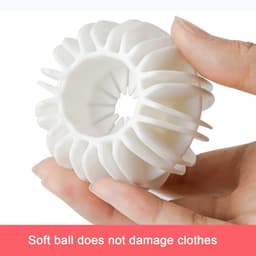 Wasballenset,Wasballenset 2X herbruikbare ballen Geen schade Wasmachine — thumbnail 4