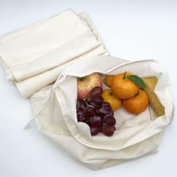Filterzakken voor Voedsel - Wit - Diverse Maten - 100% Natuurlijke Katoenen Stoffen - Voor het Filteren van Voedsel en Dranken — thumbnail 3