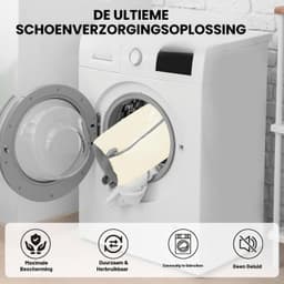 DailySupplies® Herbruikbare Waszak voor Schoenen - Wasnet voor Wasmachine - Sneakers Wassen-2 stuks — thumbnail 3