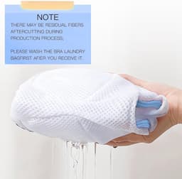 VHV - Bh waszakken - 4 stuks - 35 cm - Blauw - Anti-vervorming - Bh waszakje - Kledingzakjes - op reis — thumbnail 3
