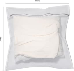 Duurzame Waszakken van Honingraatmesh voor Fijne Was, Ideaal voor Kleding, Handdoeken en Bedlinnen (2 Stuks, 60 x 60 cm) — thumbnail 2