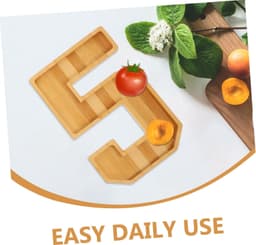 1set Grote Charcuterie Tray Met Nummer Vulbare Snackplank Voor Feestdagen Voor Romantische Avonden Gezellige Bijeenkomsten Eenvoudig Schoon Te Maken — thumbnail 4