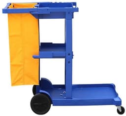 Schoonmaakkar Zak – 75 liter – Geel – Waterdicht – Grote Capaciteit – Voor Hotel & Horeca – Vervangingszak — thumbnail 4