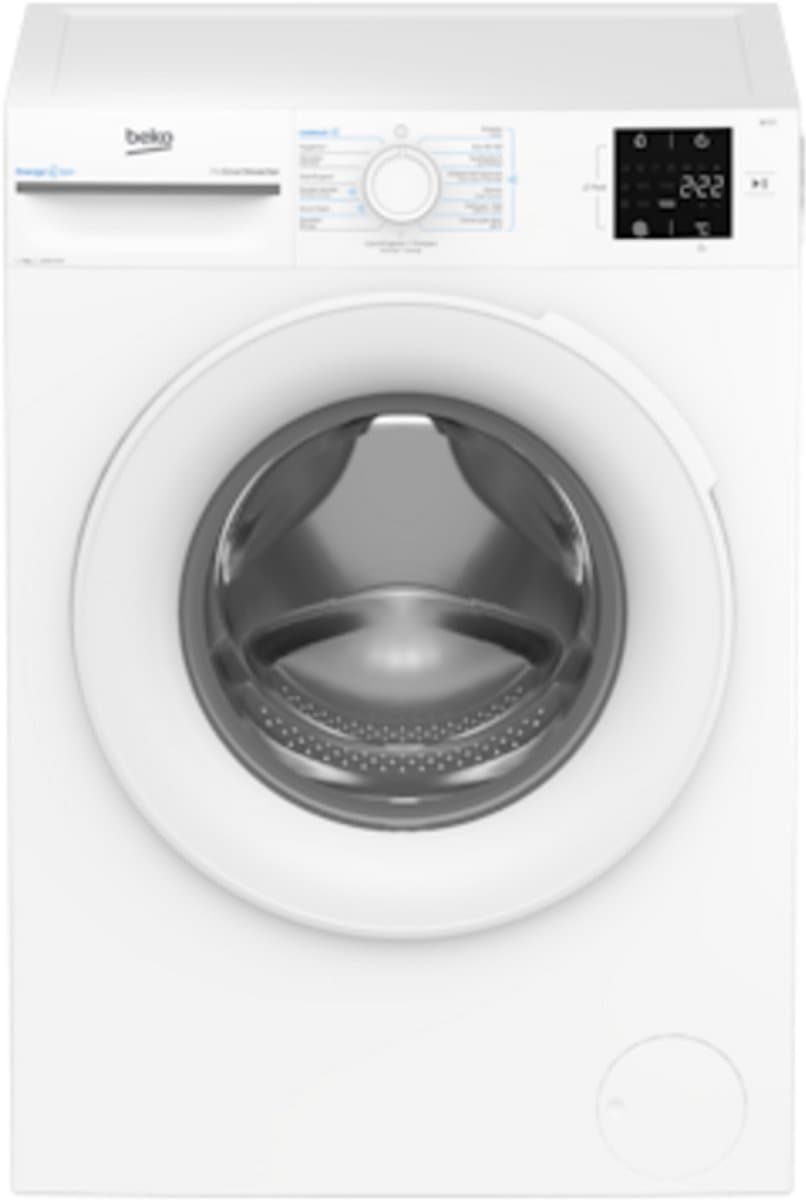 Beko BM3WFU39412CW | Wasmachine | 9 kg | Taaldisplay Duits — afbeelding 1