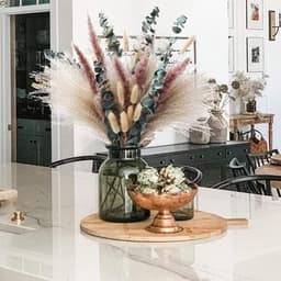 Droogbloemen decoratie natuurlijke doe-het-zelf droogbloemen boeket ideaal voor boho woonkamer-bruiloft slaapkamer en vazen (LZGSGO-0111) — thumbnail 1