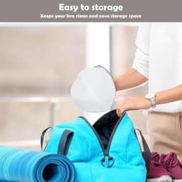 Set van 3 Wasnetten voor de Wasmachine - Ideaal voor Delicate Kleding, Ondergoed en Sokken — thumbnail 2