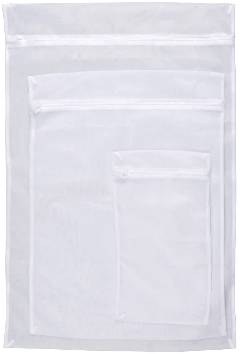 IMPERATORIS® Waszakjes voor Wasmachine - Bescherming voor Fijne Was en Schoenen - Mesh Wasnet met Rits - Voorkomt Slijtage - Set van 1 - wit - 90 x 60 cm — afbeelding 1