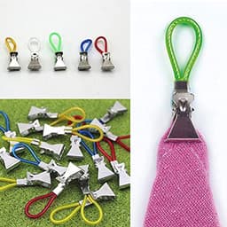 15 stuks multifunctionele handdoekclips en klemmen voor badkamer en keuken - variabele kleuren — thumbnail 4