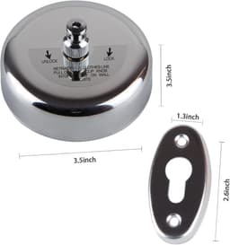 Verstelbare Waslijn RVS - Intrekbaar voor Binnen en Buiten (Max 2,8m) — thumbnail 5