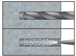 Grondankerhemd met conus DT, diameter 10-c, M8 x 60, verzinkt, 20 stuks — thumbnail 2