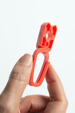Extreem sterke wasknijpers - Roestvrij kunststof, modern design, 20 stuks — thumbnail 5