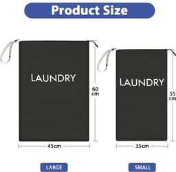 Unyqoos® Waterdichte opvouwbare waszakken set ideaal voor reizen en kamperen — thumbnail 5