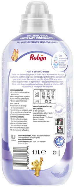 1 x Robijn – Wasverzachter – Puur & Zacht – 1,1 L - Koffie - Koffiezetapparaat - Koffiezetapparaat — thumbnail 5