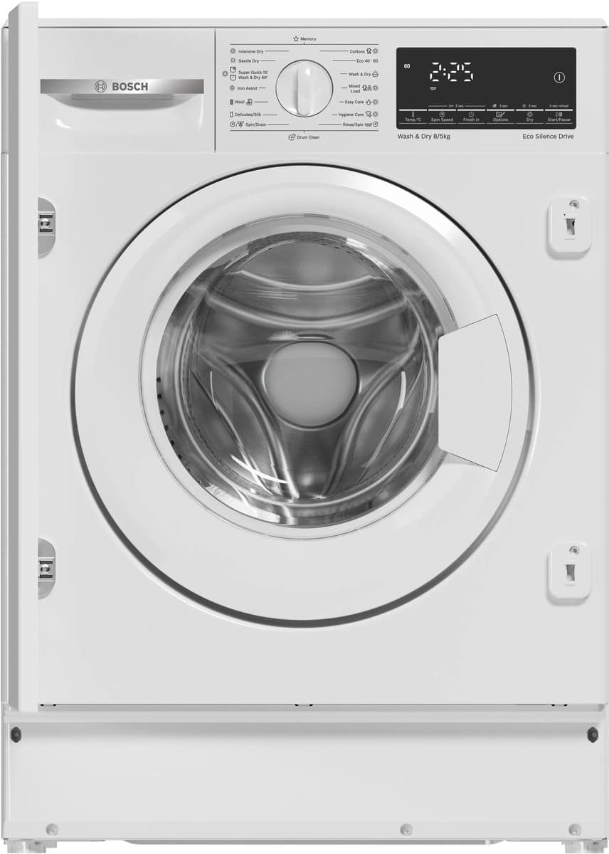 Bosch WKD28490EU Serie 6 – Inbouw was-droogcombinatie - 8 kg wassen - 5 kg drogen - AutoDry — afbeelding 1
