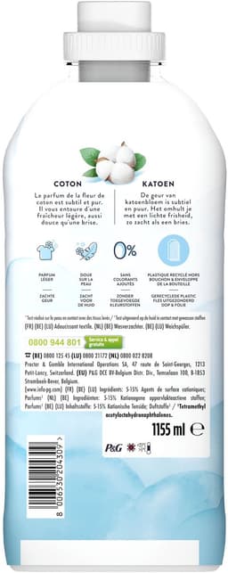 Lenor Wasverzachter - Katoen - 8 x 55 Wasbeurten — thumbnail 2
