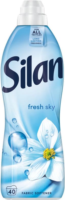 Silan Wasverzachter - Fresh Sky 880ml - 12 x 40 Wasbeurten - Voordeelverpakking — thumbnail 1