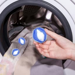 Pluisballen - Wasmachine Huisdierhaarverwijderaar - Herbruikbaar - Wasmachine Pluisballen - Wasmachine Haarverzamelaar - Pluisverwijderaar - Huisdierhaar Wasballen - Wasmachine Pluisballenverzamelaar voor Kleding en Beddengoed - Blauw - 15 stuks — thumbnail 2
