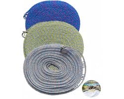 3-Pack Intrekbare Waslijn 8 Meter - Winddicht en Antislip voor Binnen en Buiten — afbeelding 1