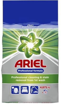 2 x Ariel – Waspoeder Professional – Original – 4,8 kg – 75 wasbeurten - Ariel Professional Waspoeder - 4.8 Kg Waspoeder - Professioneel Wasmiddel - Actilift Waspoeder - Waspoeder Voor Wit En Gekleurd Textiel — thumbnail 2