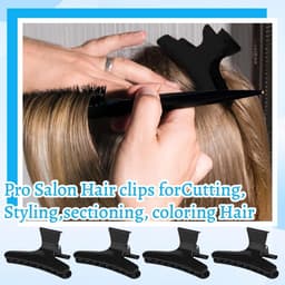 20 Stuks Vlinder Kappersklemmen Antislip Haarspelden voor Styling — thumbnail 3