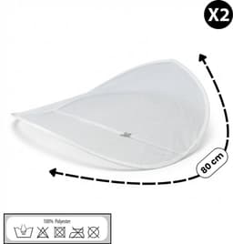Metaltex - Set van 2x - Droognet Pop-up - 116 cm - Wit — thumbnail 3