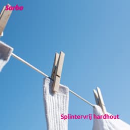 Sorbo Houten Wasknijpers - Set van 36 - FSC® Gecertificeerd - Extra Sterk met 7-Slagsveer - Knijpers — thumbnail 4