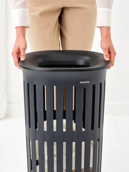 Brabantia Collect-It Hi Wasmand - met Deksel - 55 l - Black — thumbnail 5