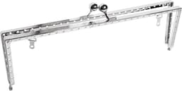 Zaksluiting - Metalen klem - Tassen sluiten - Duurzaam ijzer - 225 x 75 cm - Zilver — thumbnail 1