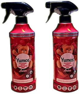 2x Yumos Huis & Textiel Spray Amber (geschikt voor thuis, kleding, voertuig) 450 ml - Yumos Ev ve Tekstil Spreyi Amber - Yumos Home & Textile Spray Amber (compatible for home, clothing, vehicle) 450 ml — thumbnail 1