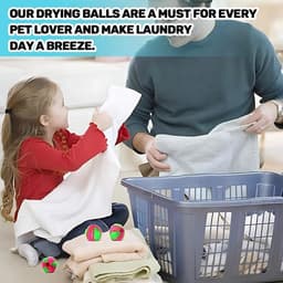 12 Haarvangers voor Wasmachine - Herbruikbaar - Hondenharen en Kattenhaar - Wasmachineballen voor Dierenharenvangst - Pluche Haarverwijderaar - Kledingbescherming — thumbnail 4