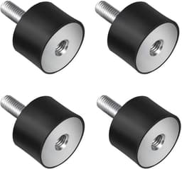 EXCITAT Schokdemper - Silent block - Buffer - Rubberen schokdemper - Geschikt voor luchtcompressoren, dieselmotoren, benzinemotoren, waterpompen — thumbnail 1
