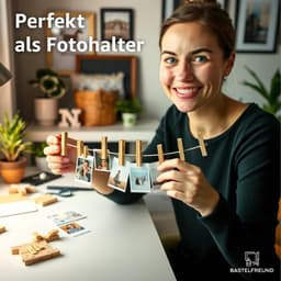 100x miniklemmen - maat 25 mm Miniklemmen Wasknijpers Houten klemmen Gemaakt van echt hout (100x) — thumbnail 3