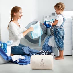 4 stuks wasnetzakken voor wasmachine - kleine wasmachines - beha-waszak - waszak voor kleding - overhemden - sokken - lingerie — thumbnail 5