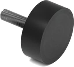 Rubbermagazijn - Trillingsdemper - Type D - 25x10mm - M6 - Set 10 stuks — thumbnail 1