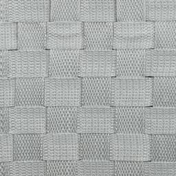 5Five Wasmand gevlochten Rotan - grijs - 57 liter - 33 x 33 x 53 cm - met deksel — thumbnail 2