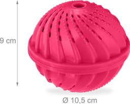 wasbol set van 4 - voor wasmachines - tot 90°C - huidvriendelijk - roze — thumbnail 2