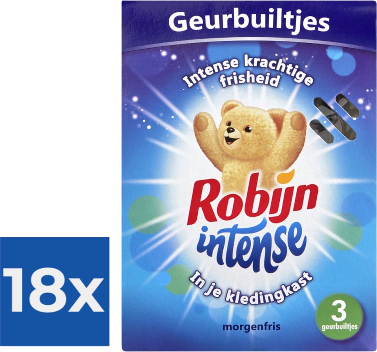 Robijn Intense Geurbuiltjes 3 stuks - Voordeelverpakking 18 stuks — afbeelding 1