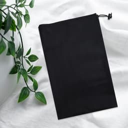 Allecto - Waszakken - Sterke Waszak voor Kleding - 90x60 cm - Zwart - Mesh — thumbnail 4