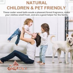 24 Stuks Natuurlijke Cederballen - Aromatische Geur, Antimuggen en Milieuvriendelijk Gebruik — thumbnail 3