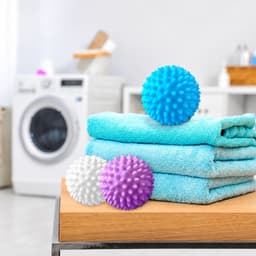 VHV - Wasbollen voor wasmachine-Drogerballen-Drogerballen voor wasdroger-voor het reinigen van kleding thuis, herbruikbaar — thumbnail 5