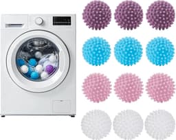Droogballen, wasballen voor wasdroger, herbruikbare wasbal, wasbal, drogerballen voor wasmachine, droger ballen - ShopVlot — thumbnail 1
